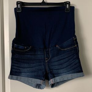 Jean Maternity Shorts